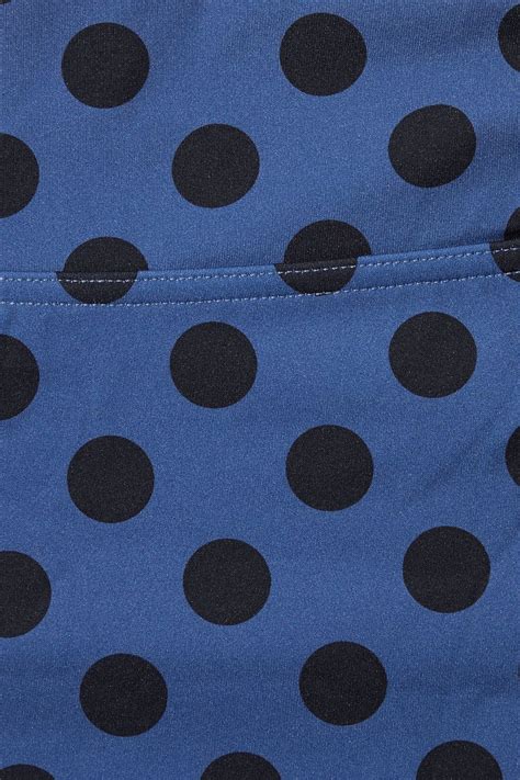 Zimmermann Separates Sculpt Knotted Polka Dot Mid Rise Bikini Briefs The Outnet