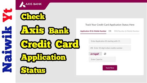 How To Check Axis Bank Credit Card Application Status Axis Magnus