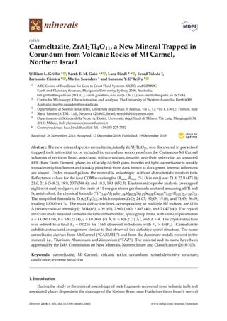 Minerals Carmeltazite New Mineral Pdf