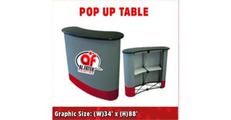 Pop Up Table