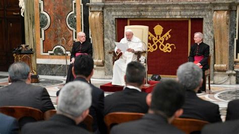 Papa Francisco recebeu no Vaticano os membros da Organização de