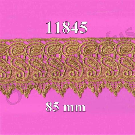 Golden Polyester Zari Lace For Saree At Rs 26 25 Meter In Surat ID