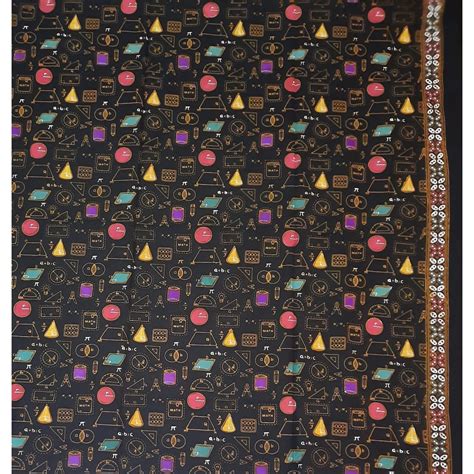 Jual Batik Matematika Motif Bangun Datar Dan Bangun Ruang Tulis