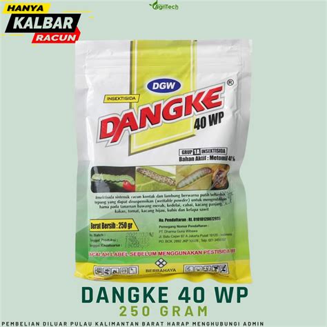 Jual INSEKTISIDA DANGKE 40 WP ISI 250 GRAM OBAT HAMA ULANG DGW