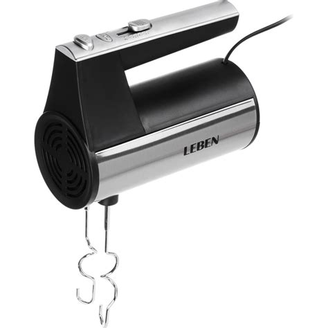 Кухонный миксер LEBEN 200 Вт, 5 скоростей на подставке, металл 269-025 ...