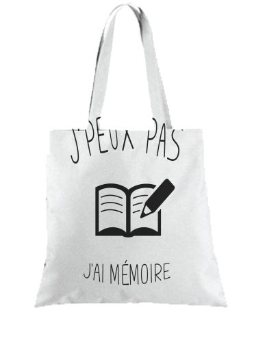 Sac Je Peux Pas J Ai M Moire Shopping Totebag Petits Prix