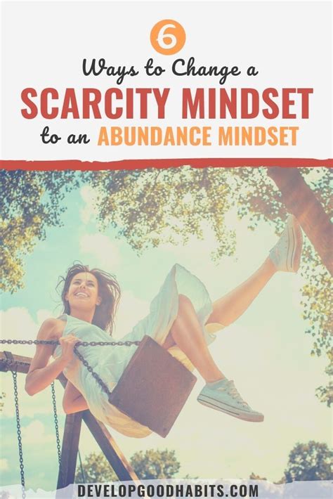 6 Ways To Change A Scarcity Mindset To An Abundance Mindset