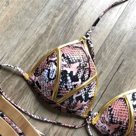 Pu Leather Bikini Set Red Triangle Swimwear Women Fashion Summer Bathers High Cut Woman