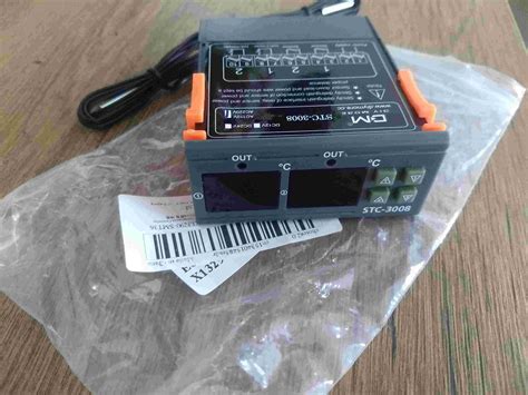 Regulator dwukanałowy STC-3008 z czujnikami Wojcieszków • OLX.pl