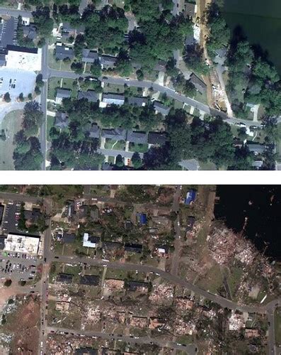 Tuscaloosa, Alabama Tornado: Before & After Aerial Photos are now ...