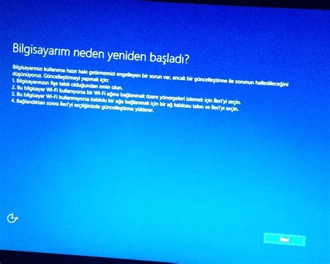 Windows Format Sonras Bilgisayar M Neden Yeniden Ba Lad Hatas