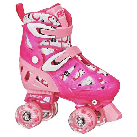 Roller Derby LTX500 Girls Adjustable Roller Skates Small (12-2) Pink