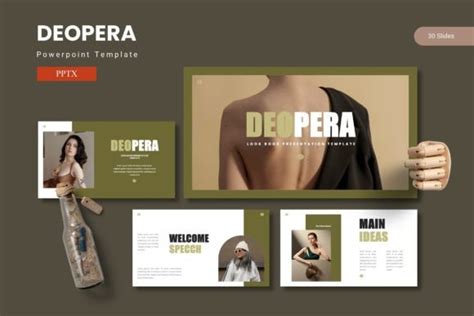 Deopera Powerpoint Template Graphic By FannanStudio Creative Fabrica