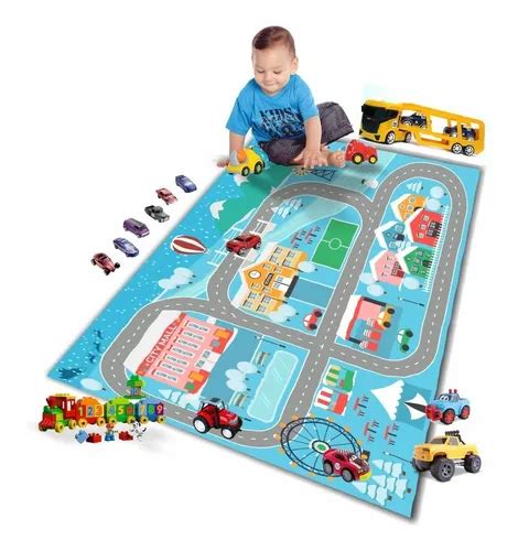 Tapete Ilustrativo Pista Hot Wheels X Cm Play Cor Tp Neve Parcelamento Sem Juros