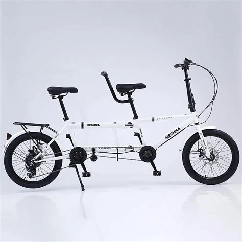 Meghna 20 26 Inches Folding Tandem Bike 3 Seater Shimano 7speed City