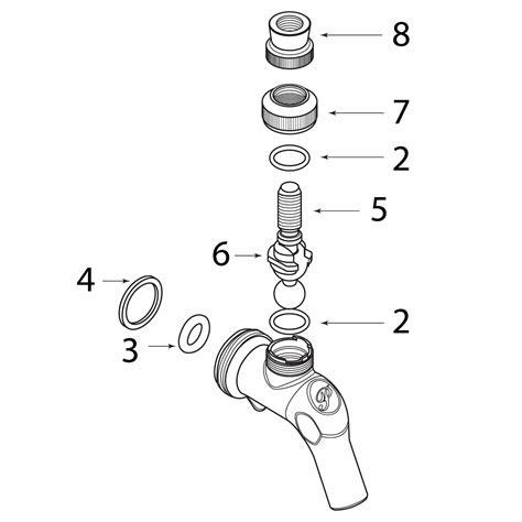 Perlick Faucet Diagram