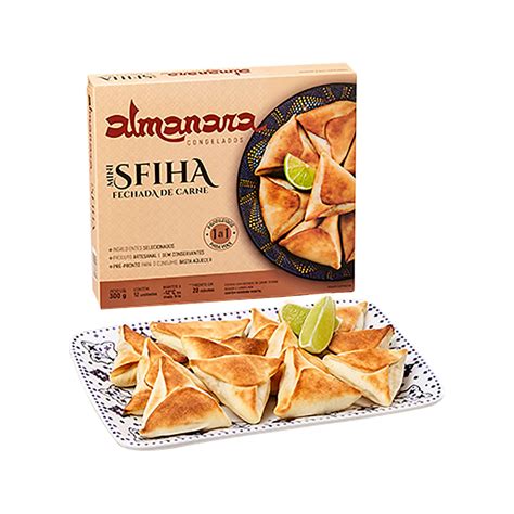 Mini Esfiha Fechada De Carne Almanara Congelados 300 G Oba Hortifruti