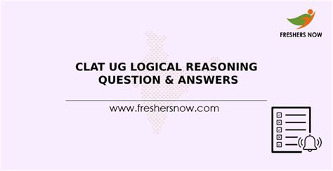 Logical Reasoning For CLAT Passage Based Questions By Law