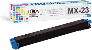 Amazon MADE IN USA TONER Replacement For Sharp MX 23NT MX 1810U