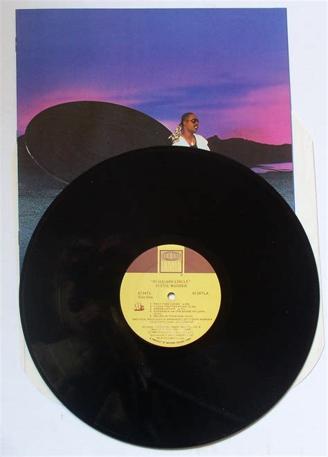 Lp Stevie Wonder In Square Circle 1985 Vgvg Thingery Previews