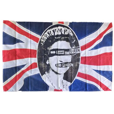 SEX PISTOLSセックス ピストルズGOD SAVE THE QUEEN布ポスターポスターフラッグ 厚手 sex flg god DRAGTRAIN 通販