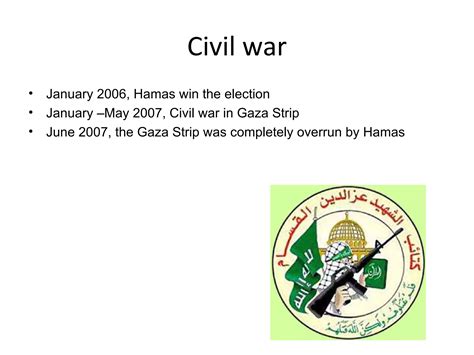 Gaza Strip Presentation Ppt