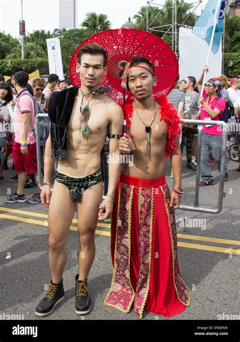 Taipei Taiwan Th Oct Taipei Gay Pride Celebrates The Free Expression Of Love And