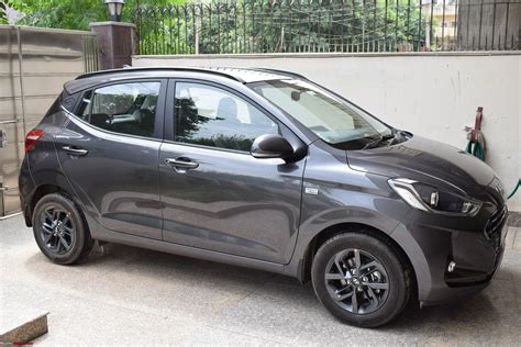 Grand I10 Nios Sportz AMT Titan Grey Team BHP