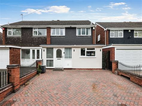 3 Bed Semi Detached House For Sale In Chester Road Kingshurst