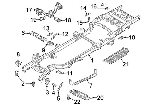 Ram 2500 Frame Rail Mega Cab Frame And Crossmembers 68534072aa