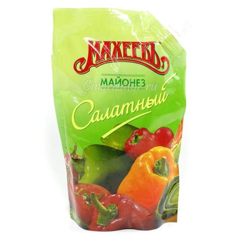 Майонез Махеевъ Салатный - калорийность, полезные свойства, польза и ...