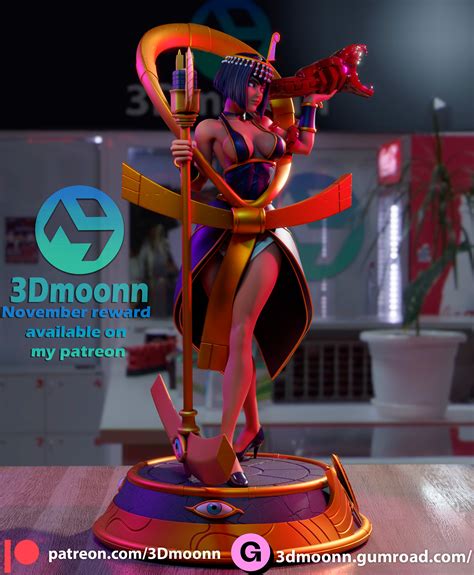 Eliza Skullgirls D Printed Figure Statue By Dmoon Etsy