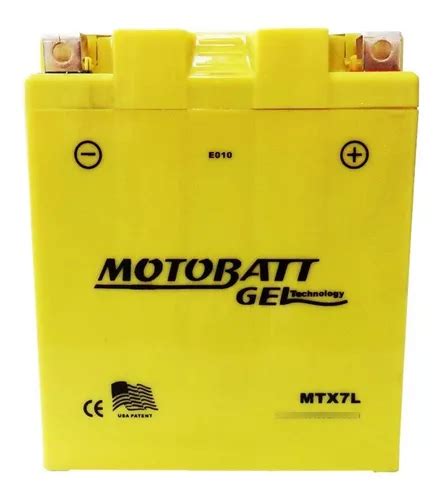 Bateria Motobatt Gel Mtx L V Ah Twister Cb Parcelamento Sem Juros