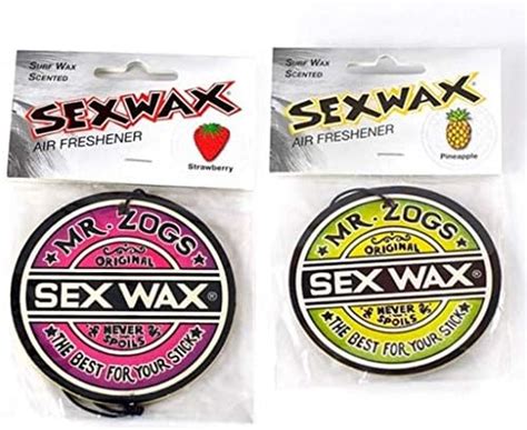Amazon Sex Wax Air Freshener Pack Pineapple Strawberry Health Household