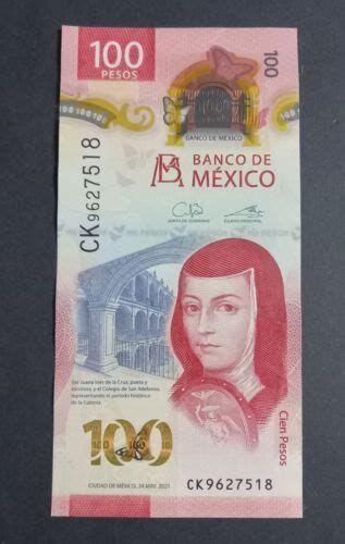 Mexico 100 Pesos 2021 Banknote Ebay