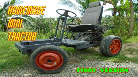 Homemade Mini Tractor I Build ThingZ YouTube