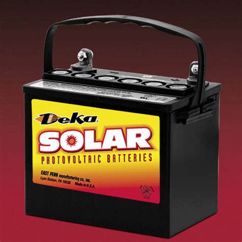 Deka Solar Au H Deka Agm Deep Cycle Battery V Ah C Hr Rate