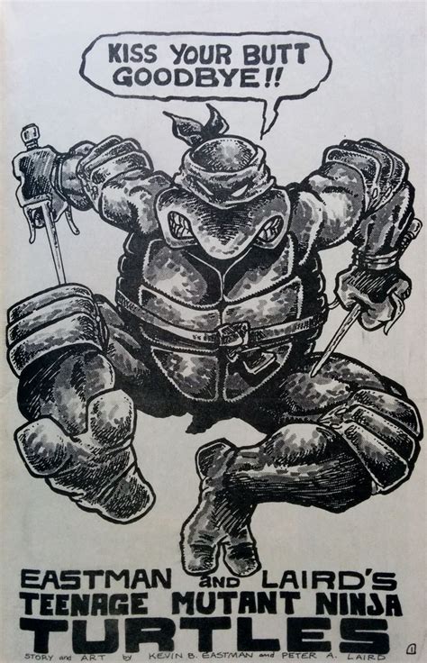 Teenage Mutant Ninja Turtles Splash Page By Kevin Eastman And Peter La