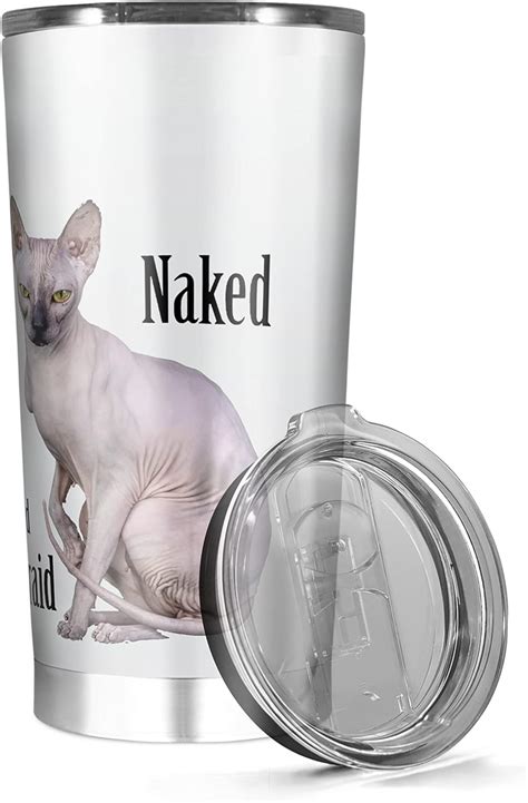 Amazon Insulated Tumbler Stainless Steel 20oz 30 Oz Sphynx Cold Hot Coffee Tea Cup Cat