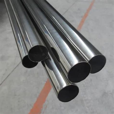 Mm Round Stainless Steel Pipe Thickness Mm Wall At Rs