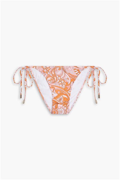 Melissa Odabash Miami Paisley Print Low Rise Bikini Briefs The Outnet