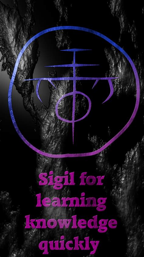 Sigil For Learning Knowledge Quickly Sigil Requests Are Open Wiccan