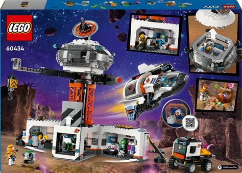 Конструктор LEGO City Космічна база й стартовий майданчик для ракети ...