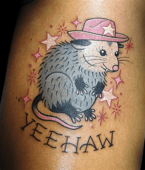 Possum Tattoo Design Images Possum Ink Design Ideas Weird Tattoos
