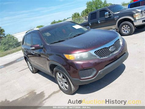 5XYKT4A25DG338730 KIA SORENTO LX V6 View History And Price At