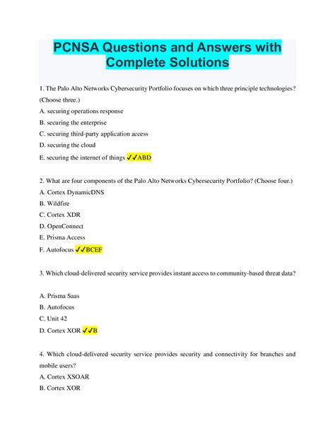 Pcnsa Full Solution Pack All Pcnsa Exams And Study Questions Are Here