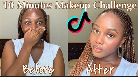 10 Minutes Makeup Challenge Step By Step Super Affordable Tiktok