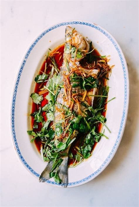 Steamed Whole Fish Chinese Style The Woks Of Life