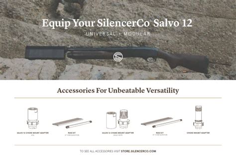 Equip Your Silencerco Salvo 12 Universal Modular Pdf