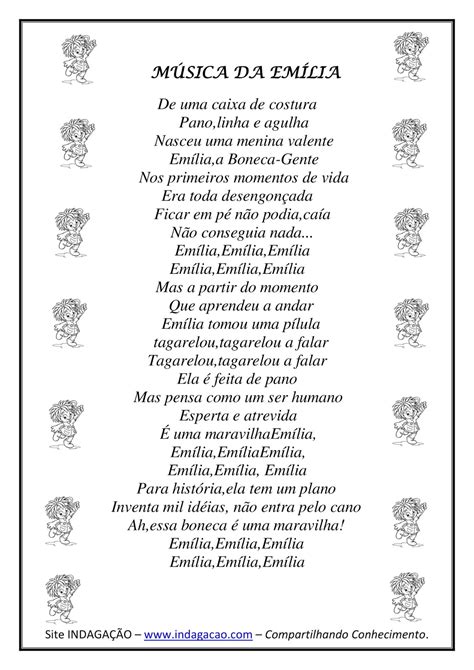 Histórias Da Emília Para Contar